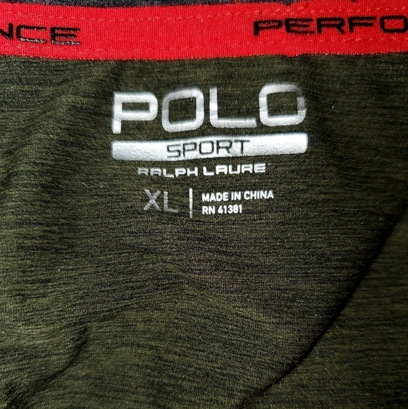 Ralph Lauren Polo Sport Green Longsleeve  Size - Picture 6 of 6